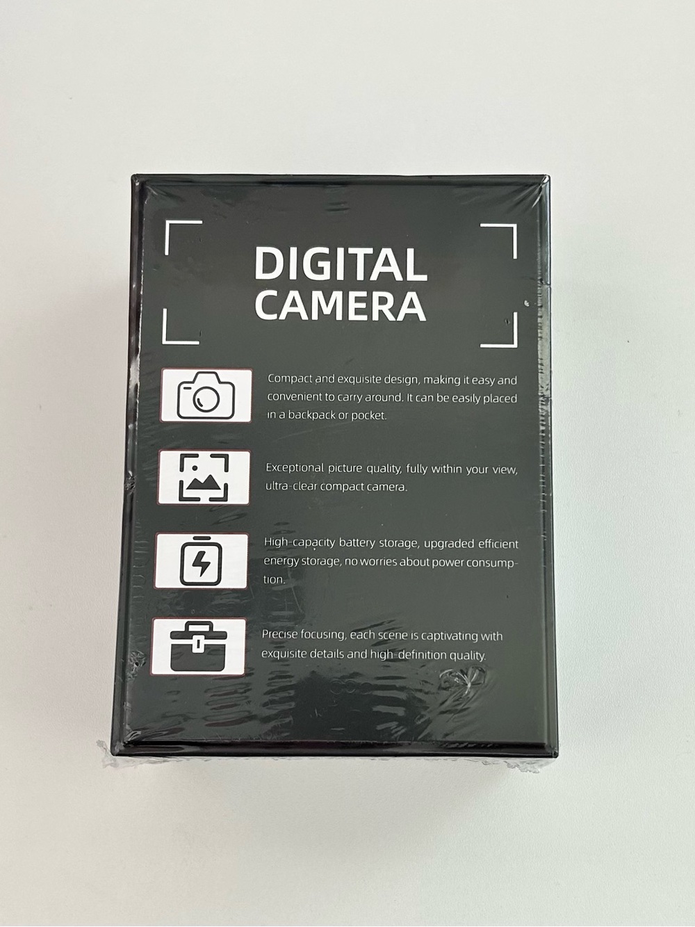 Digital Camera 4K UltraHD - Black - Picture 2 of 5
